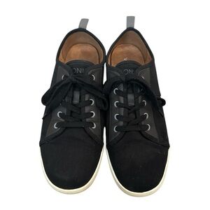 Vionic Women's Black Canvas Lace Up Pisces Sneakers Comfort Orthotic Size 10